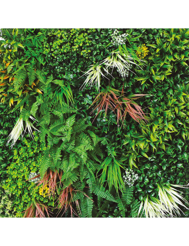 TENAX DIVY PANEL JUNGLE PANNELLO MODULARE CON FOGLIE IN POLIETILENE TIPO MULTIFOGLIA