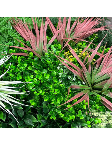 Siepe Artificiale Jungle a Pannelli – Giardino Verticale Modulare