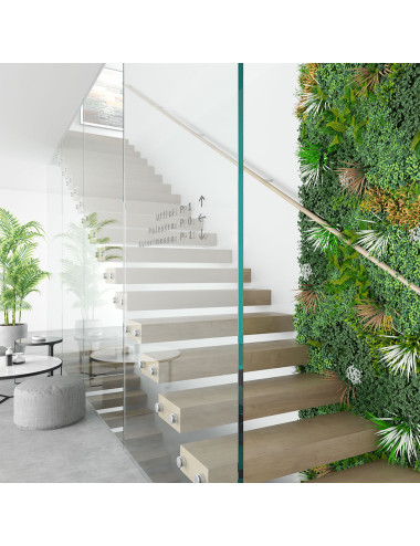 Siepe Artificiale Jungle a Pannelli – Giardino Verticale Modulare