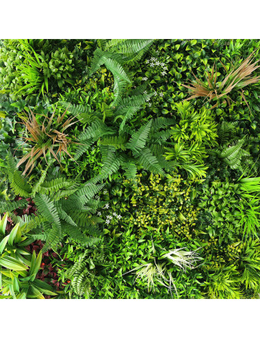 Siepe Artificiale Jungle LED a Pannelli – Giardino Verticale con Luci