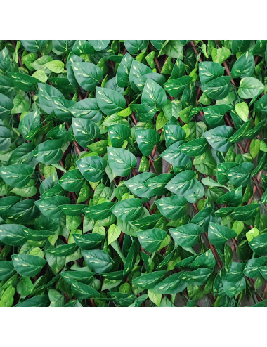 TENAX DIVY X-TENS LAURUS FOGLIE IN PET TIPO LAURO SU TRALICCIO IN LEGNO NATURALE