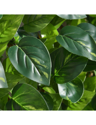 Siepe Sintetica Lauro su Traliccio Estensibile in Legno – Privacy e Decorazione