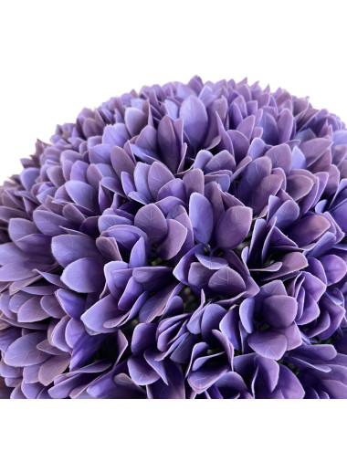 TENAX DAHLIA BLOOM SFERA DECORATIVA IN POLIETILENE TIPO DAHLIA, DISPONIBILE IN LILLA, VERDE E ROSA