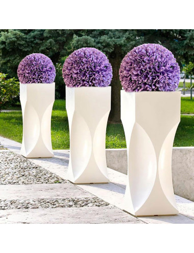 Sfera Decorativa Artificiale Dahlia | Realistica per Interni ed Esterni