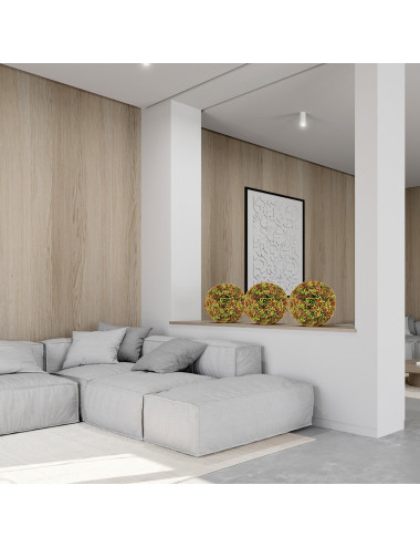 Sfera Decorativa Artificiale Foliage | Colorata per Interni ed Esterni