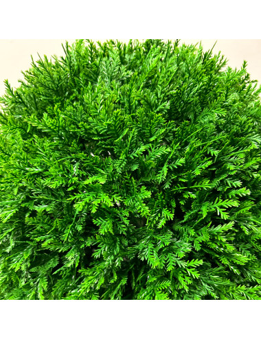 TENAX LEYLA BLOOM SFERA DECORATIVA ARTIFICIALE ISPIRATA ALLE FOGLIE DEL CIPRESSO LYELAND