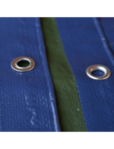 Telo Occhiellato Impermeabile PE | Copritutto Resistente UV e Antistrappo