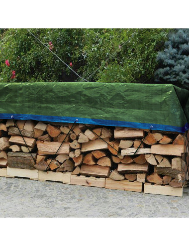 Telo Occhiellato Impermeabile PE | Copritutto Resistente UV e Antistrappo