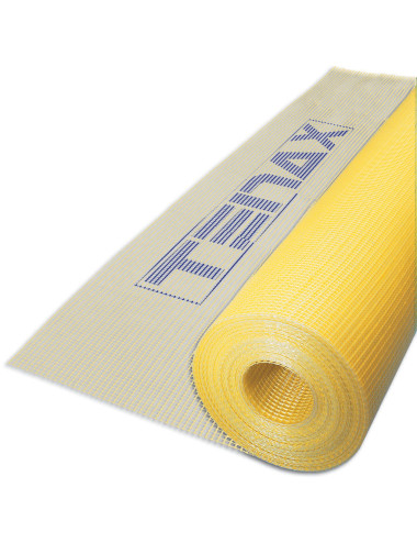 Rete da Cappotto TENAX KAP | Fibra di Vetro 145 g/m² Maglia Fitta Certificata ETA