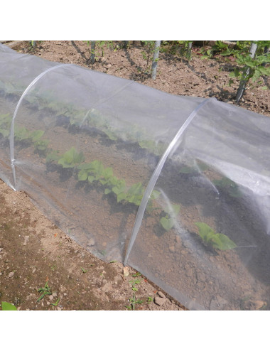 Serretta per Orto in Polietilene | Protezione Piantine e Ortaggi a Fisarmonica