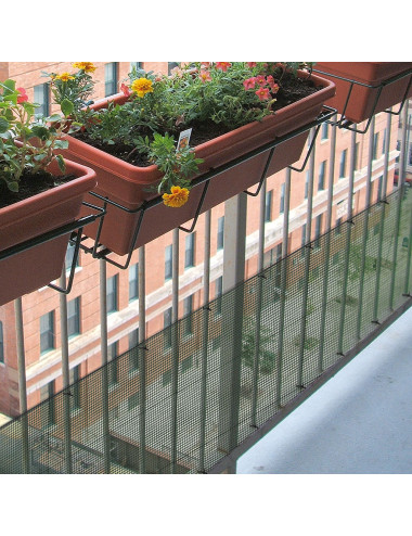 Rete Protettiva TENAX QUADRA | Maglia Quadrata per Balconi e Recinzioni
