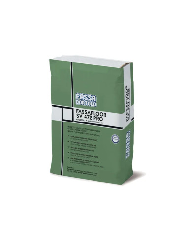 FASSA FASSAFLOOR SV 472 PRO MASSETTO A BASE CEMENTIZIA AD ESSICAZIONE VELOCE