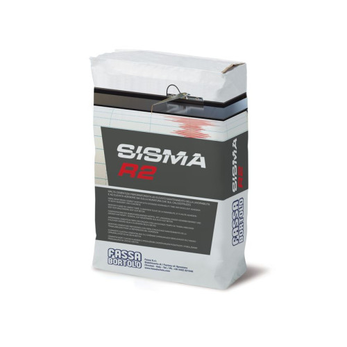 SISMA R2 | Malta Fibrorinforzata per Rinforzo e Consolidamento Murature