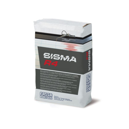 SISMA R4 | Malta Cementizia Strutturale Fibrorinforzata per Riparazioni in Calcestruzzo