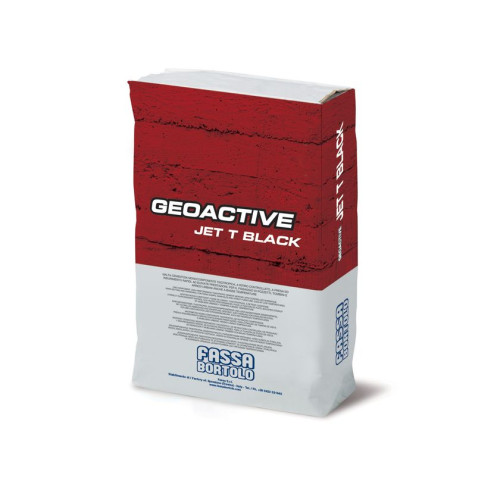 GEOACTIVE JET T BLACK | Malta Rapida Nera per Manutenzione Urbana e Fissaggi