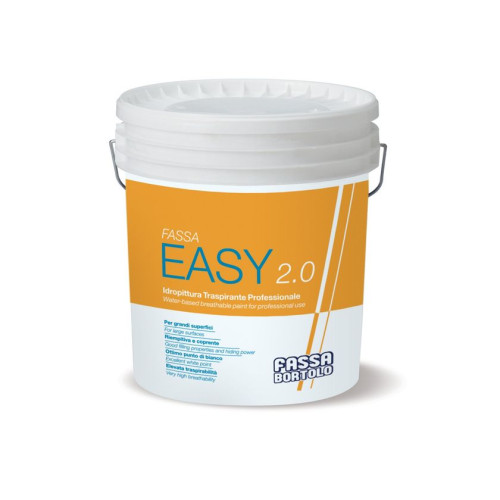 FASSA EASY 2.0 | Idropittura Opaca Professionale per Interni