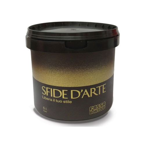 Desideri Cristallo Fassa | Pittura Decorativa per Interni Effetto Sabbiato Metallescente