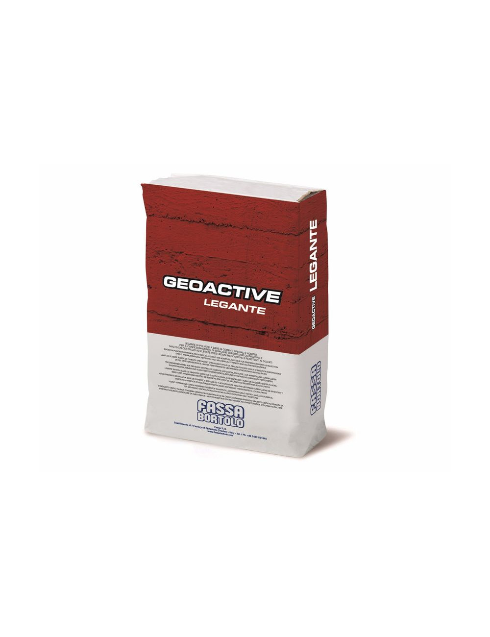 Geoactive Logo GEOACTIVE LEGANTE Fassa | Legante Cementizio per Malte e Calcestruzzi ...