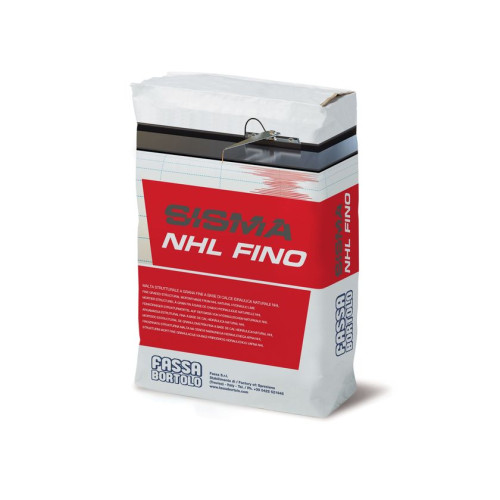SISMA NHL FINO | Malta Strutturale a Base di Calce Idraulica Naturale per Murature