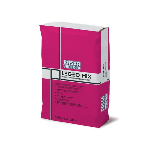LEGEO MIX | Massetto Cementizio Leggero per Ristrutturazioni e Solai Deboli