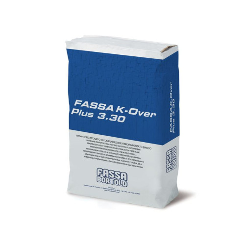Fassa K-Over Plus 3.30 | Malta Premiscelata per Rasatura e Intonaco