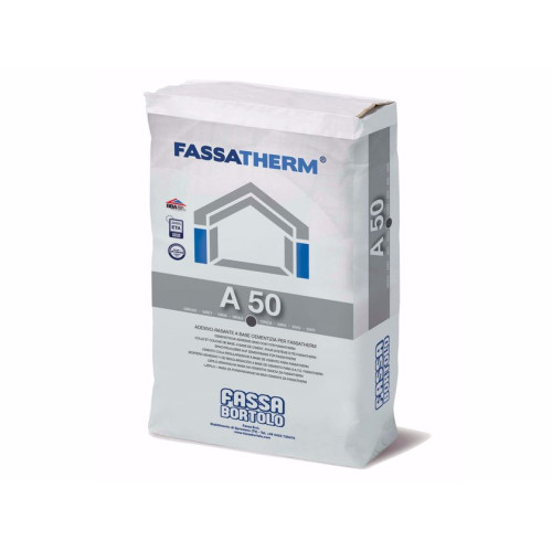 A 50 | Adesivo Premiscelato e Rasante per Cappotto Termico