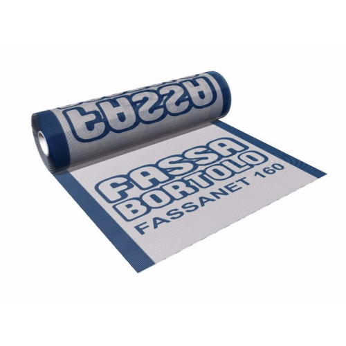 FASSANET 160 | Rete in Fibra di Vetro Alcali-Resistente per Rinforzo