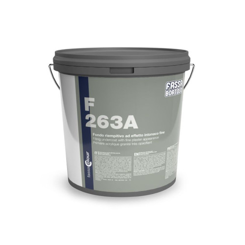 F 263A: Fondo Riempitivo Bianco per Interni ed Esterni | Preparazione Perfetta