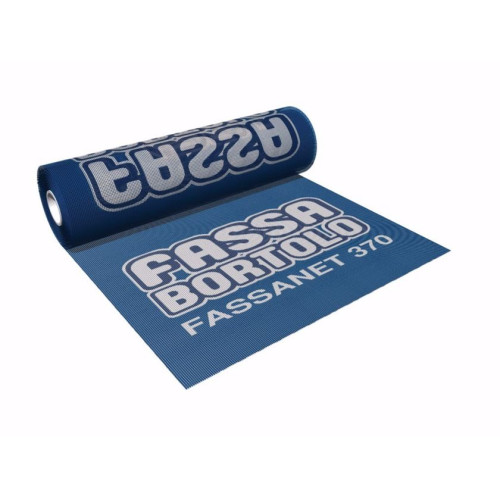 FASSANET 370: Rete d’Armatura Rinforzata per Cappotto | Alta Resistenza e Durabilità