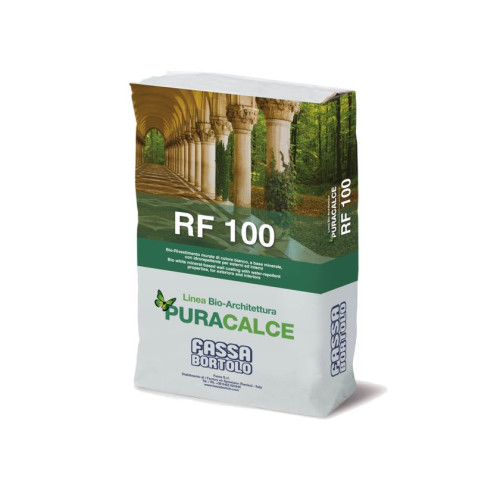 RF 100: Rivestimento Murale in Calce per Interni ed Esterni | Traspirante e Decorativo