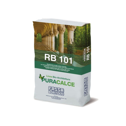 RB 101: Rivestimento Murale in Calce per Interni ed Esterni | Traspirante e Decorativo