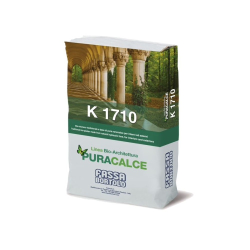 K 1710: Intonaco di Fondo in Nano-Calce Naturale | Alta Traspirabilità e Resistenza
