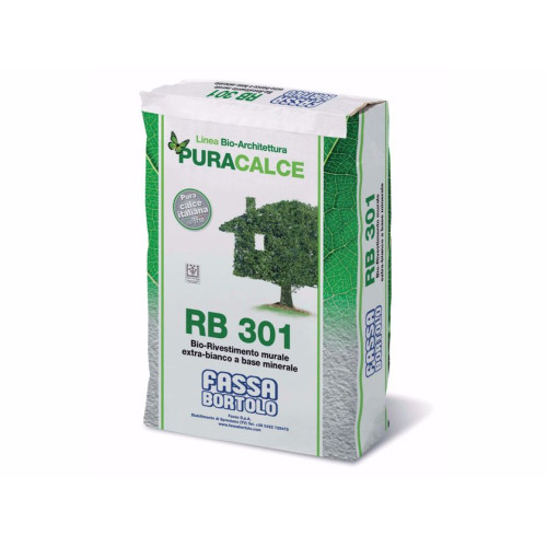 RB 301: Rivestimento Murale in Calce per Interni ed Esterni | Traspirante e Naturale