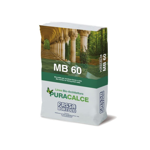 MB 60: Malta Bianca per Murature Faccia a Vista | Senza Cemento Portland