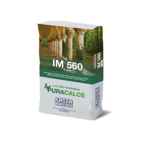 IM 560: Intonaco Decorativo in Calce per Interni | Traspirante e Naturale