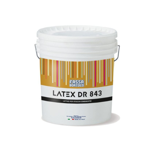 LATEX DR 843: Additivo Polimerico per Sigillanti Cementizi | Alta Resistenza e Impermeabilità