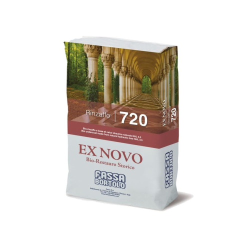 RINZAFFO 720: Malta Rinzaffo in Calce Idraulica | Resistente ai Solfati e per Murature Umide