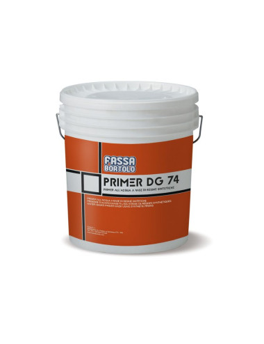 FASSA BORTOLO PRIMER DG 74 PRIMER ALL'ACQUA A BASE DI RESINE SINTETICHE