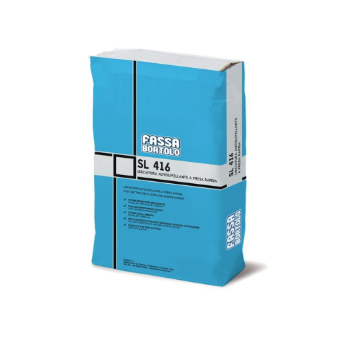 SL 416: Massetto Autolivellante Rapido per Interni | Livellamento Pavimenti