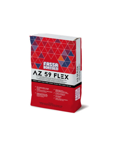 FASSA BORTOLO AZ 59 FLEX SUPERADESIVO MONOCOMPONENTE A BUONA ELASTICITÀ