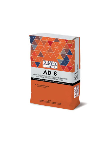 FASSA BORTOLO AD 8 ADESIVO MONOCOMPONENTE PER PAVIMENTI E RIVESTIMENTI