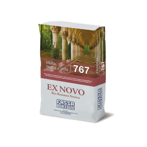 MALTA FACCIA A VISTA 767: Malta Idrofugata per Murature e Restauro