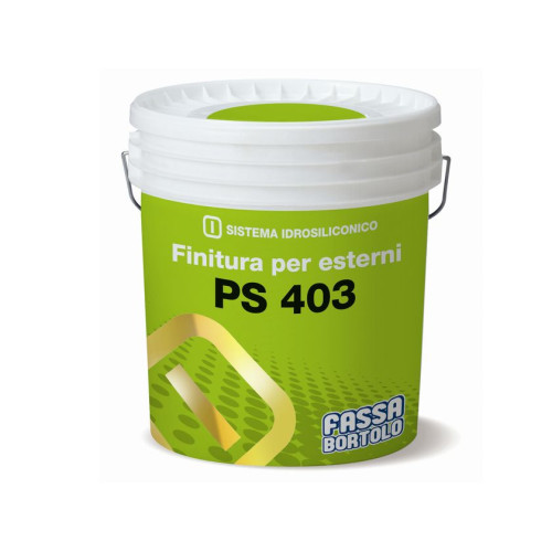 PS 403: Idropittura Silossanica Traspirante e Decorativa per Esterni
