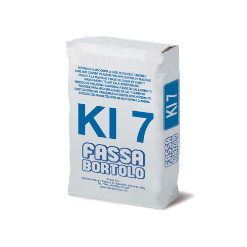 Kl 7 Fibrorinforzato: Malta Idrorepellente e Traspirante per Esterni