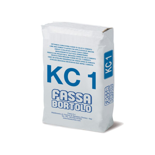 KC 1: Intonaco di Fondo a Base Calce e Cemento | Versatile per Murature