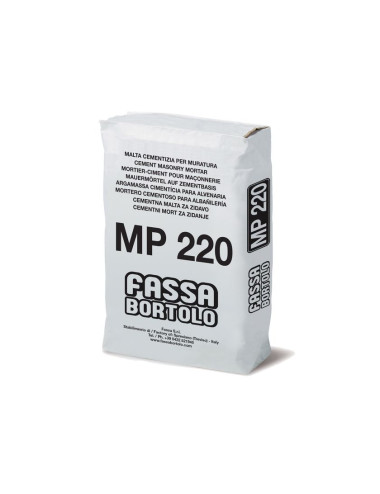 FASSA BORTOLO MP 220 MALTA CEMENTIZIA AD ALTA RESISTENZA PER MURATURA