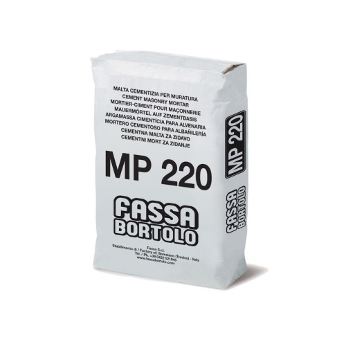 MP 220: Malta Premiscelata ad Alta Resistenza per Murature