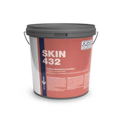 SKIN 432: Idropittura Traspirante e Protettiva per Esterni