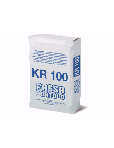 FASSA BORTOLO KR 100 INTONACO DI FONDO A BASE DI CALCE E CEMENTO