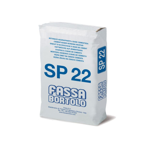 SP 22: Rinzaffo Cementizio Premiscelato per Murature e Soffitti